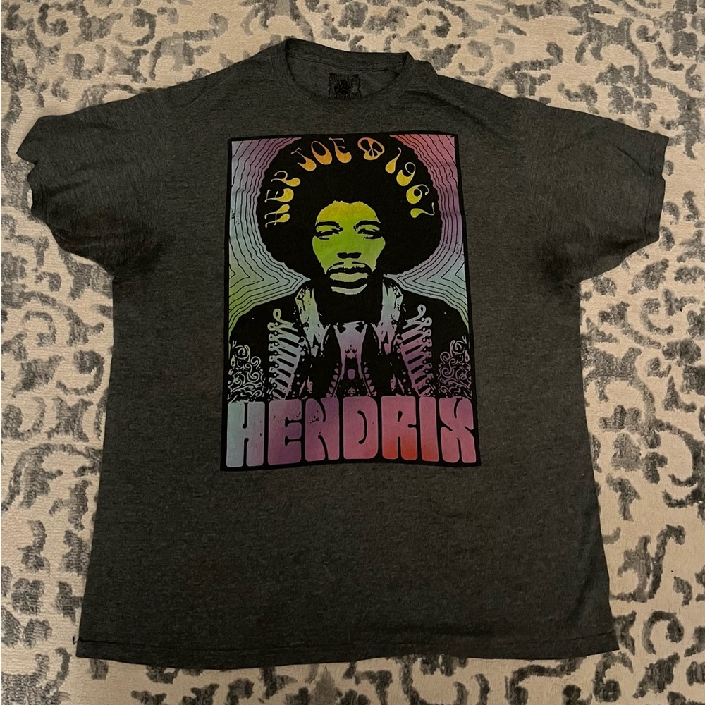 Purple Haze Properties Jimi Hendrix Band Shirt Men’s Large